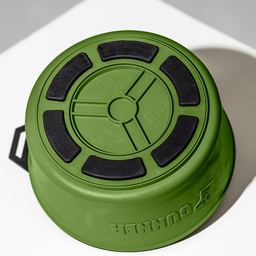 GUNNER DOG BOWL - DUCK GREEN