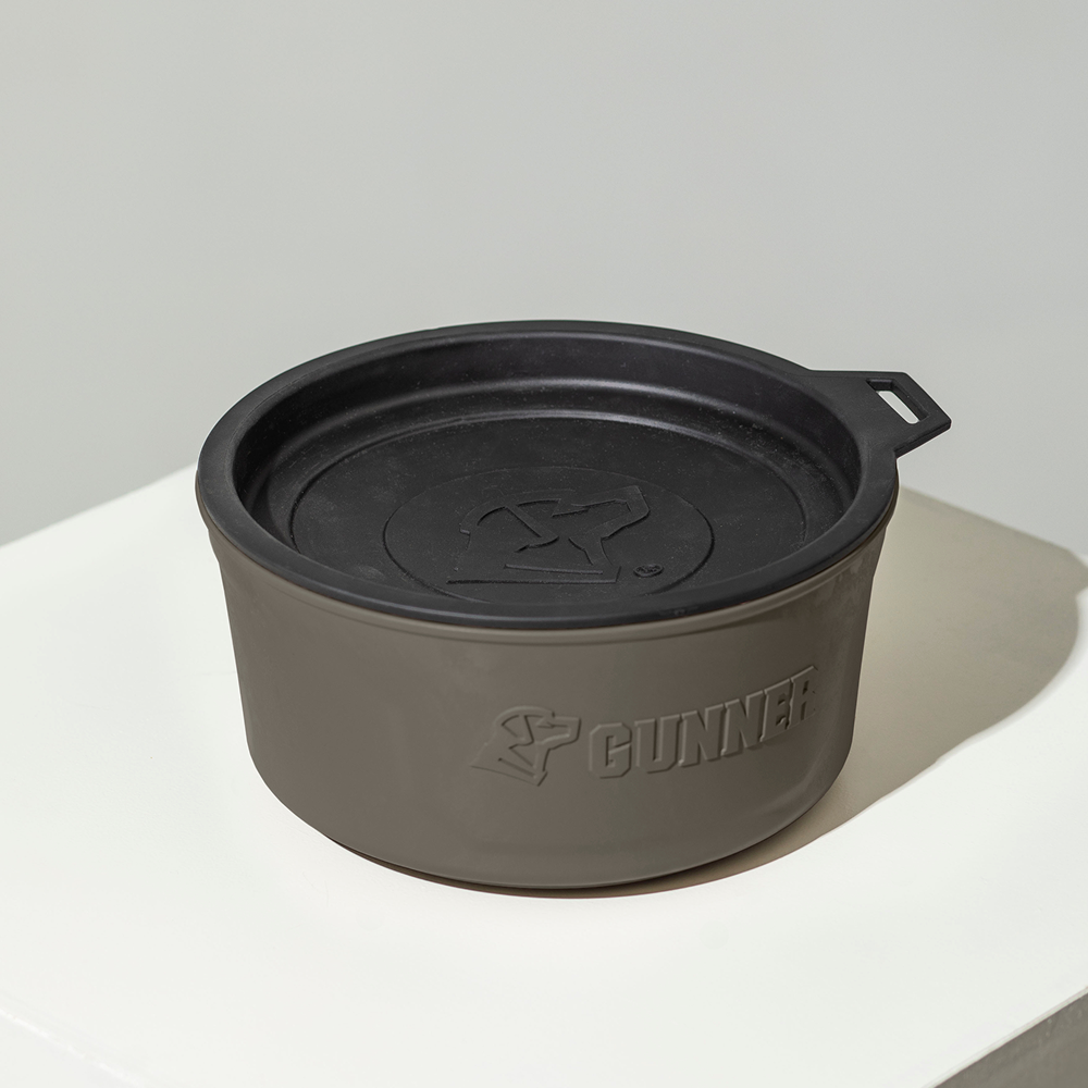 GUNNER DOG BOWL - GUNMETAL