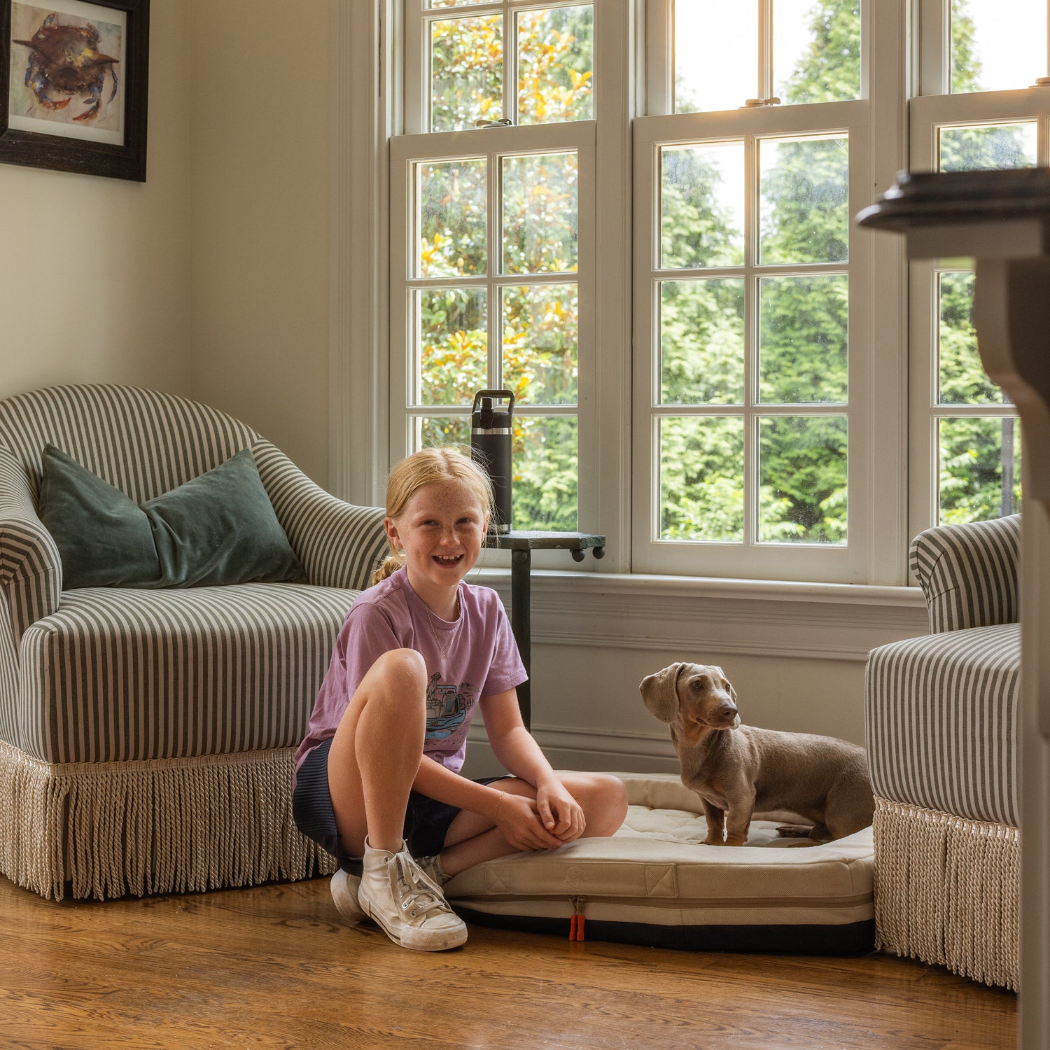 HOMESTEAD DOG BED White Oak