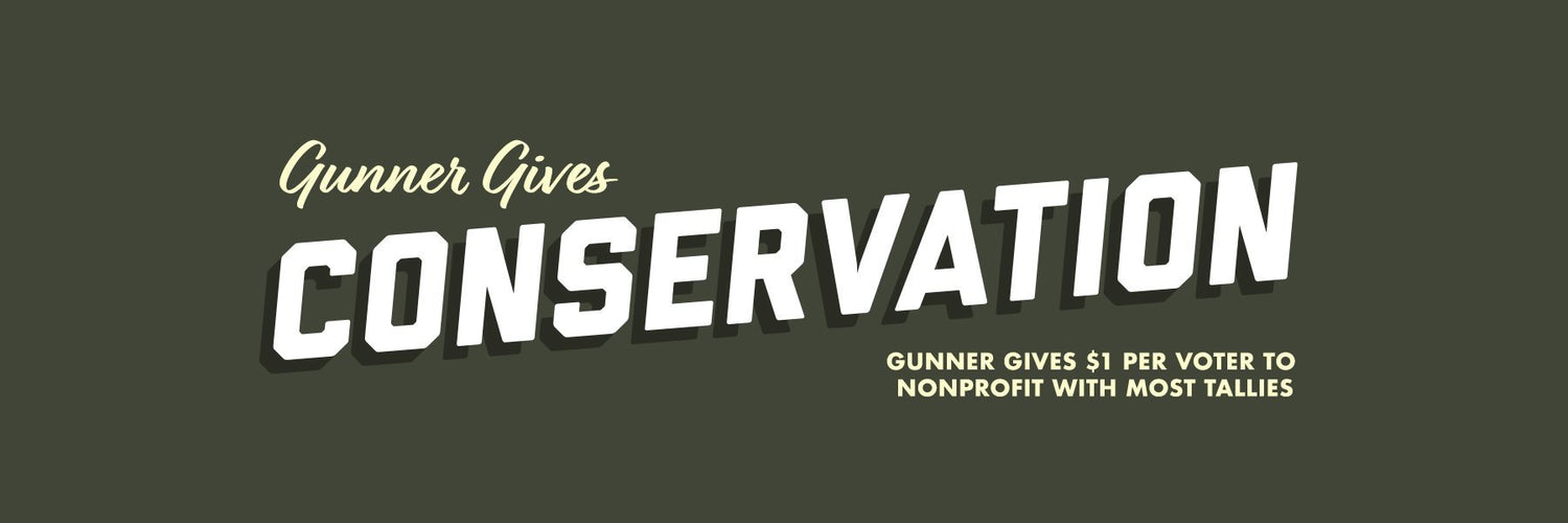 Gunner Gives: Conservation Poll