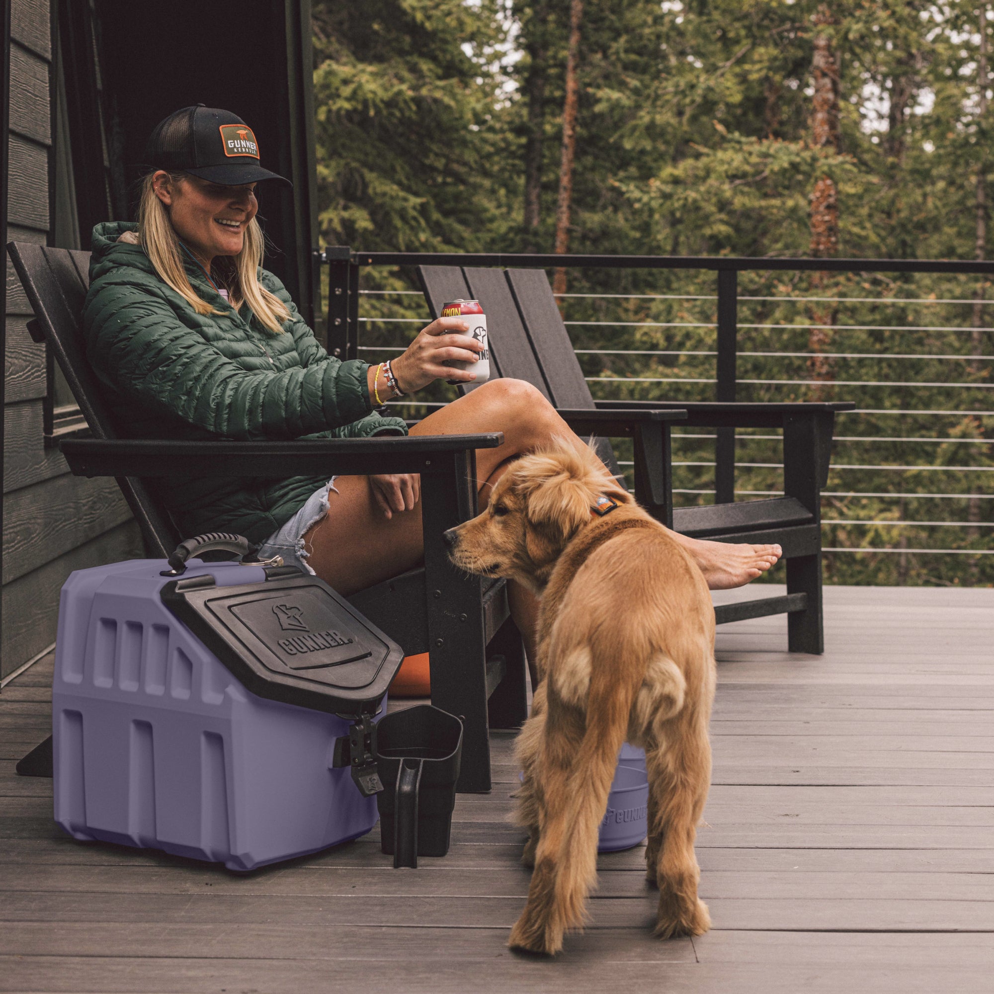 Dog Food Storage Bin | GUNNER Food Crate | GUNNER