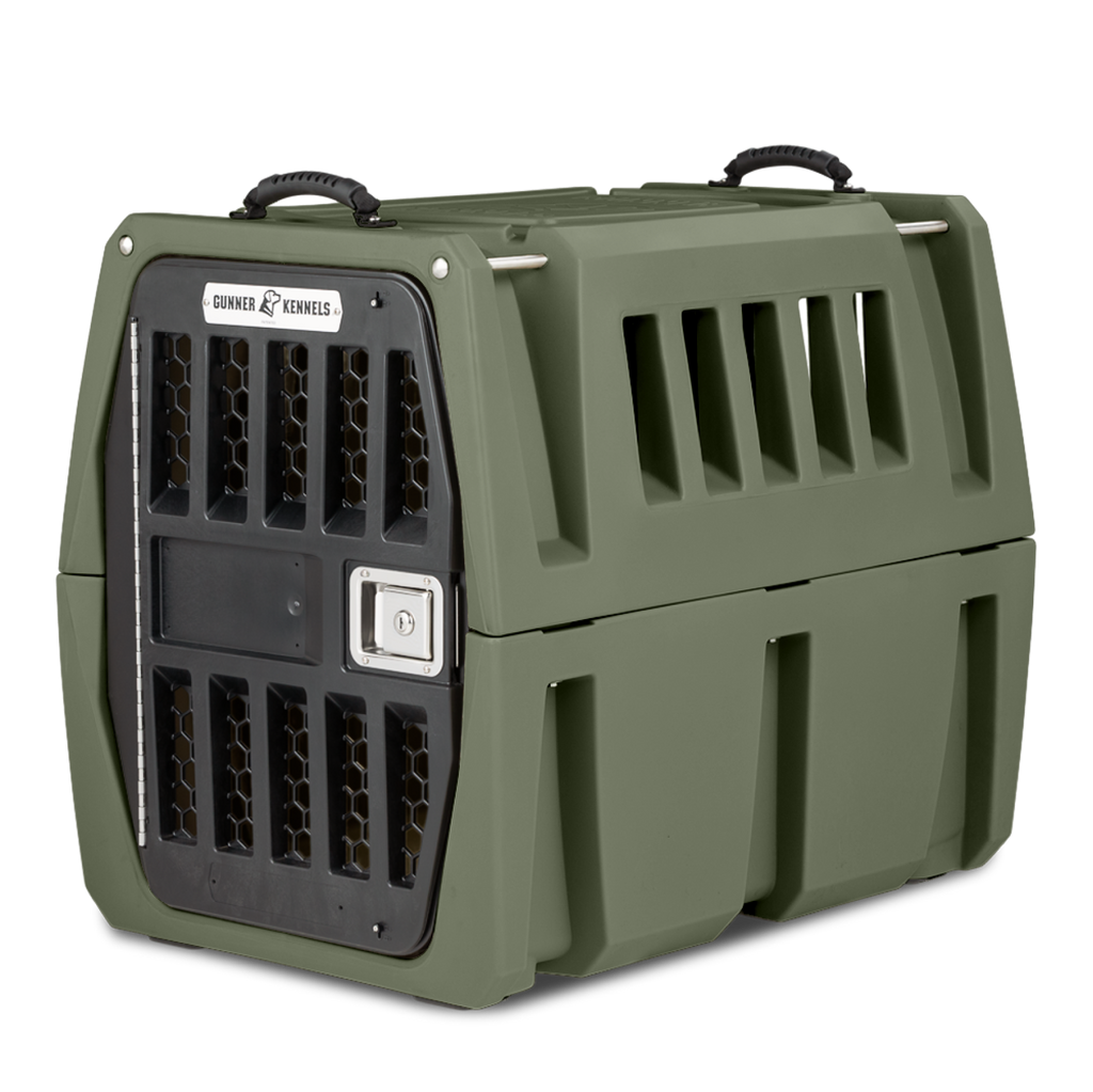 G1™ KENNEL - GUNNER GREEN - Size: Intermediate