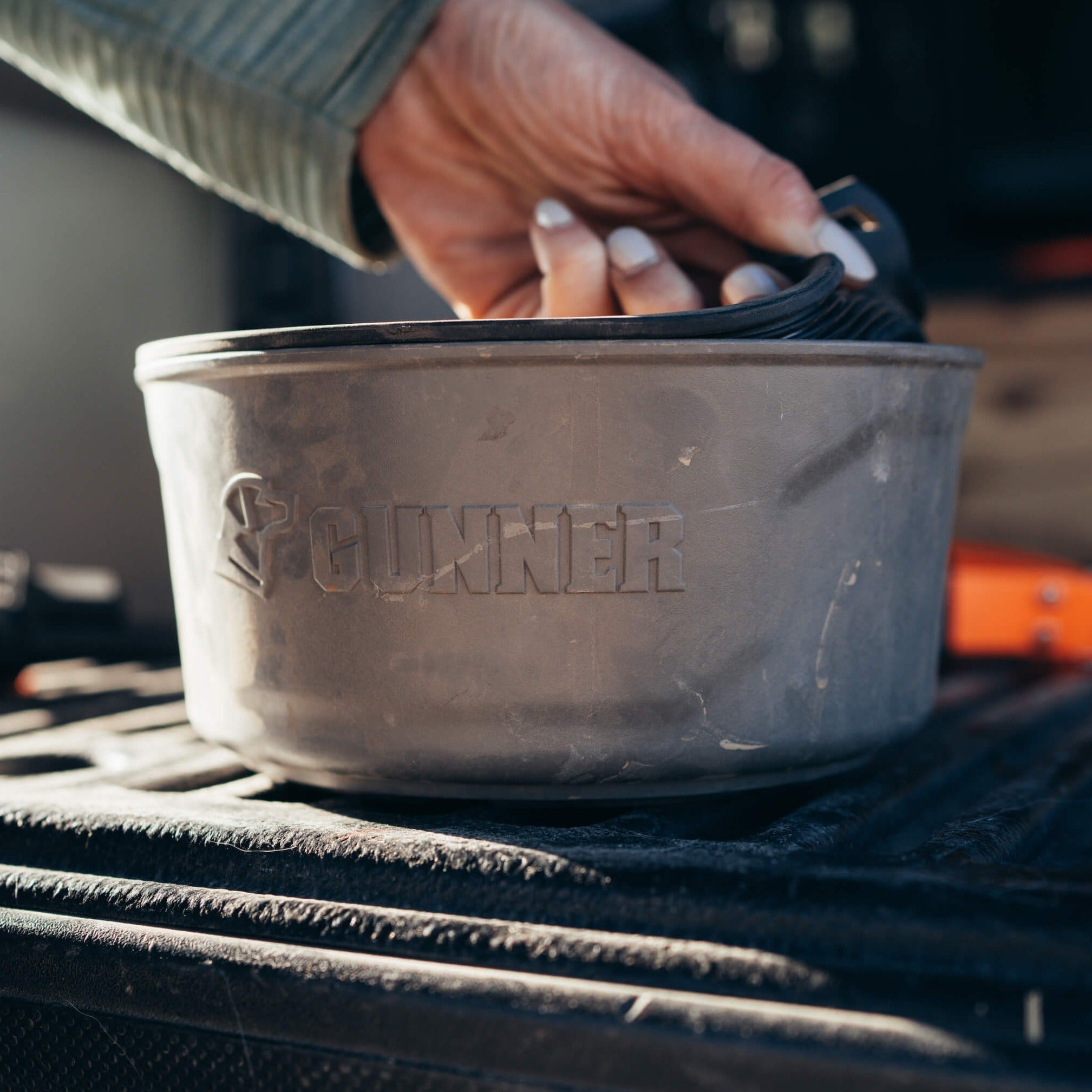 Buster + Punch Dog Bowl, Gun Metal / Small - 5.9