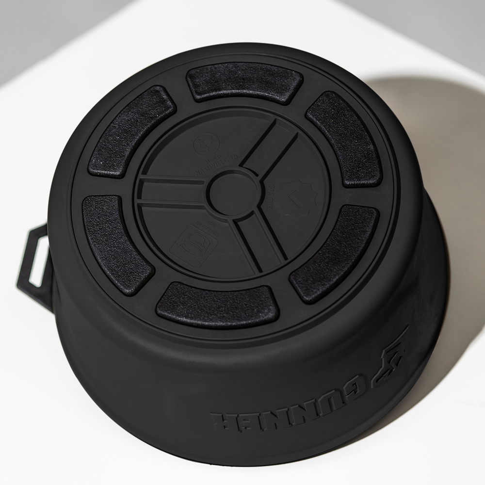 GUNNER DOG BOWL - BLACK