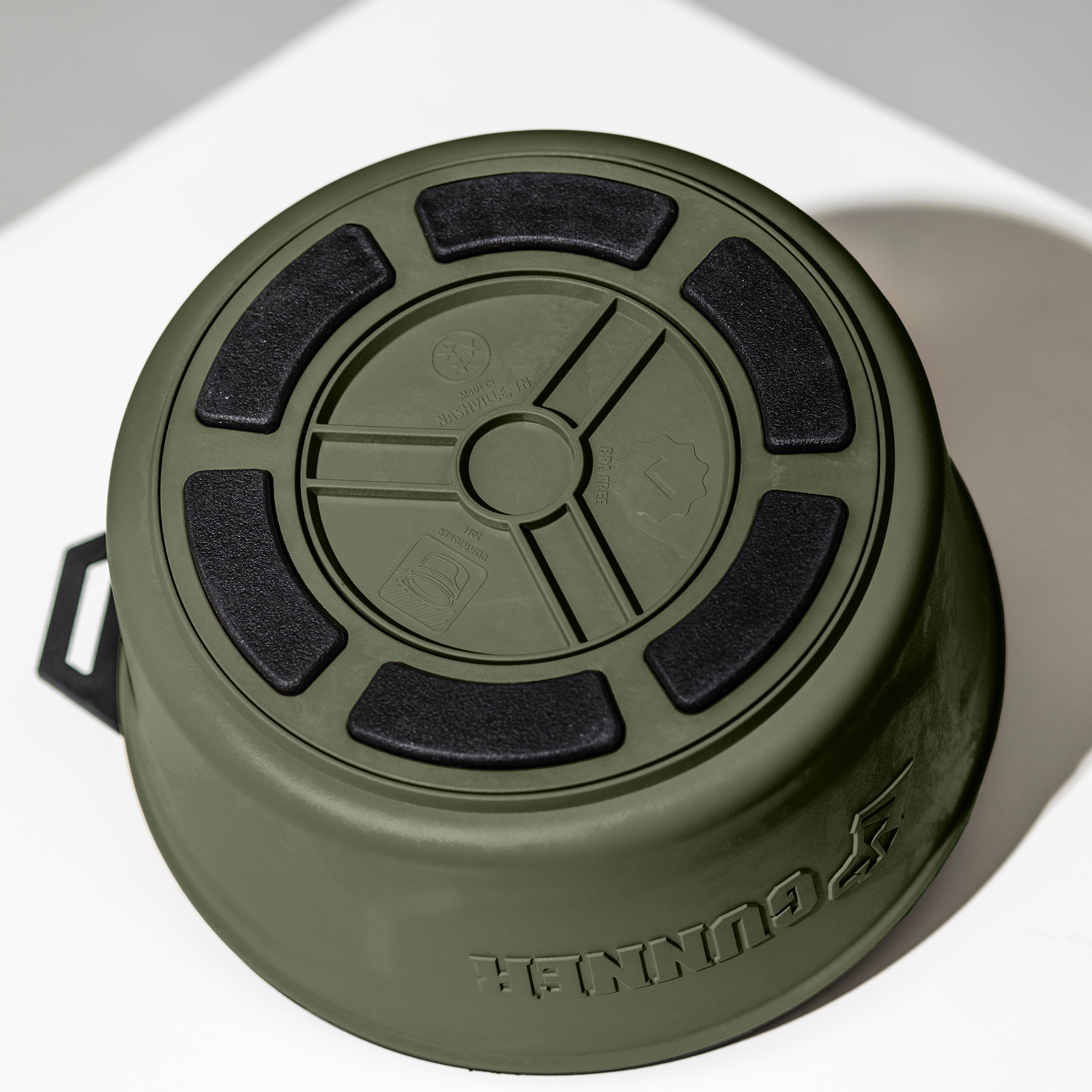 GUNNER DOG BOWL - GUNNER GREEN