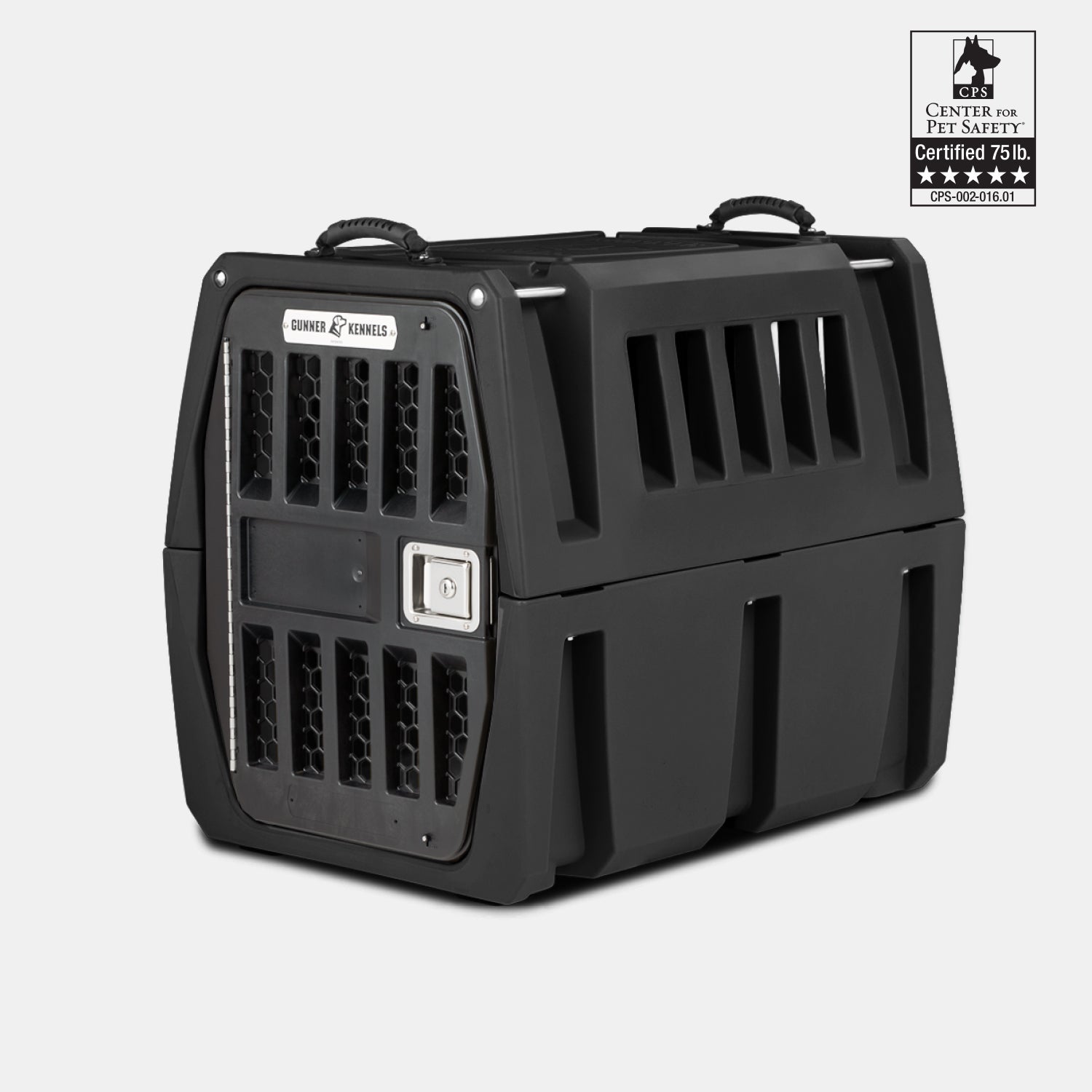 Crash Tested Dog Crates | Heavy Duty K9 Travel Kennel | GUNNER