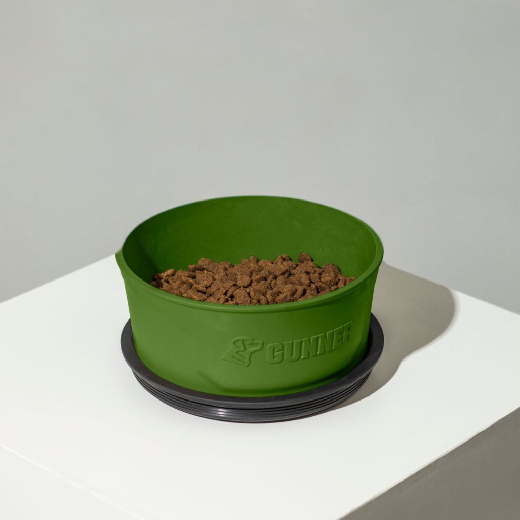 GUNNER DOG BOWL - DU GREEN