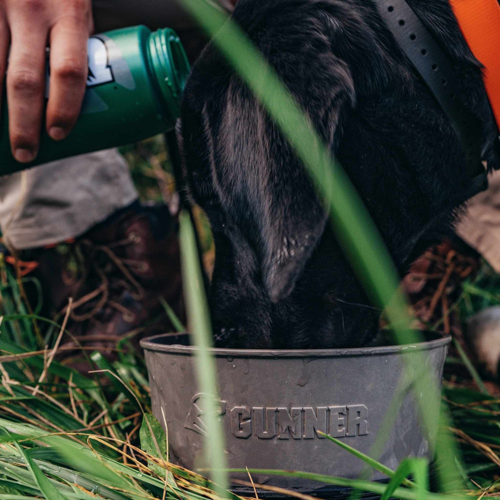 GUNNER DOG BOWL - GUNMETAL