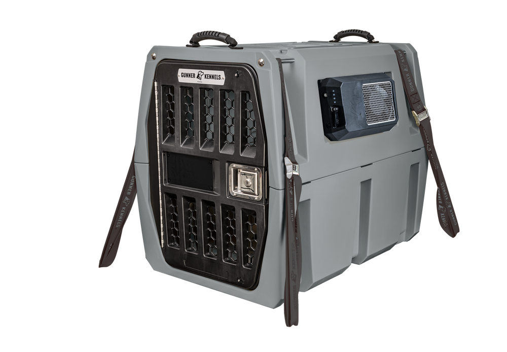 Hunting dog box for store truck