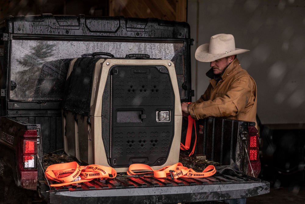 Cold Weather Door Dog Crate Door Cover GUNNER