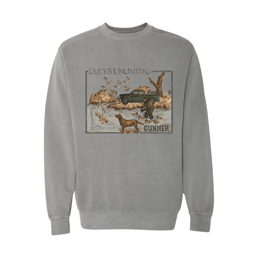 Ducks Unlimited Green T-Shirts for Men