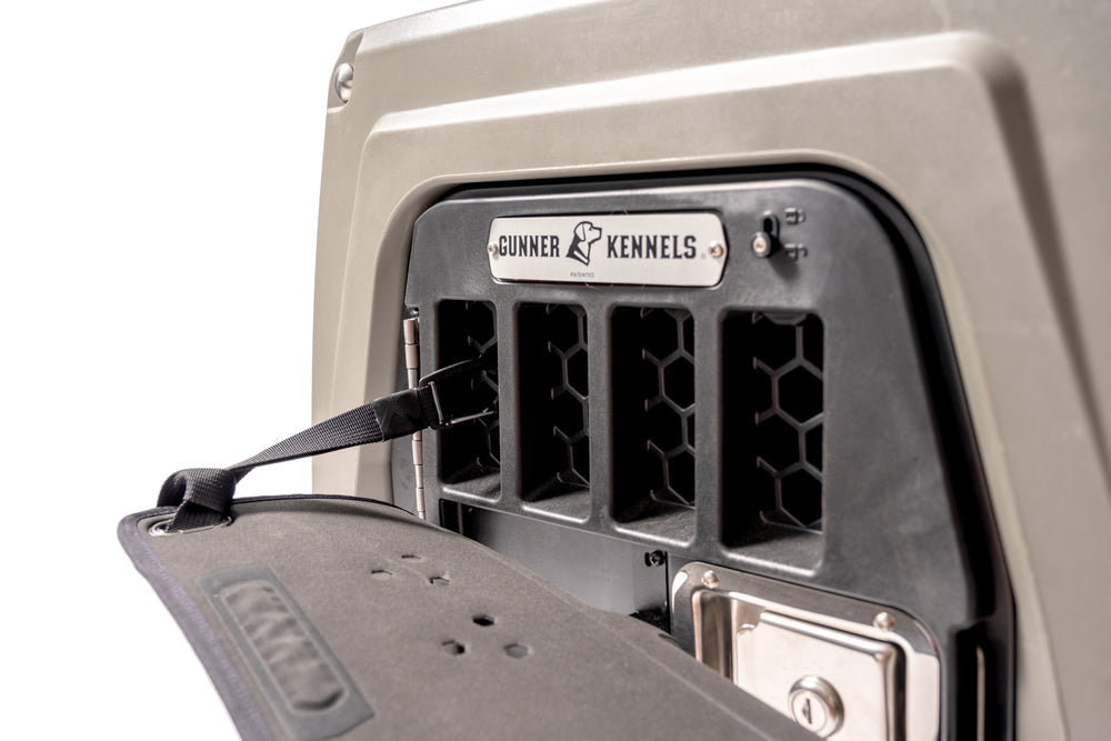 Cold Weather Door Dog Crate Door Cover GUNNER