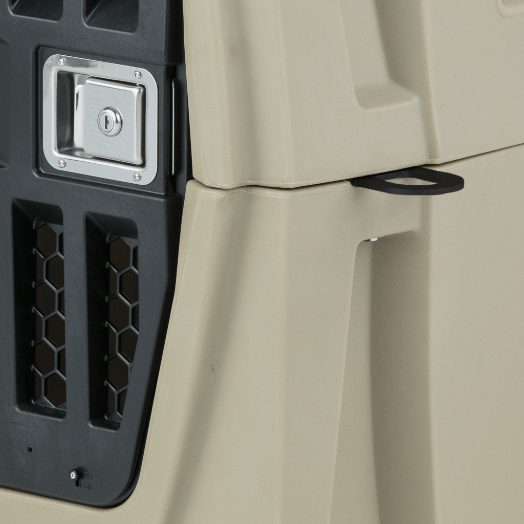 Dog Crate Lock | Security Kennel Lock Kit | GUNNER